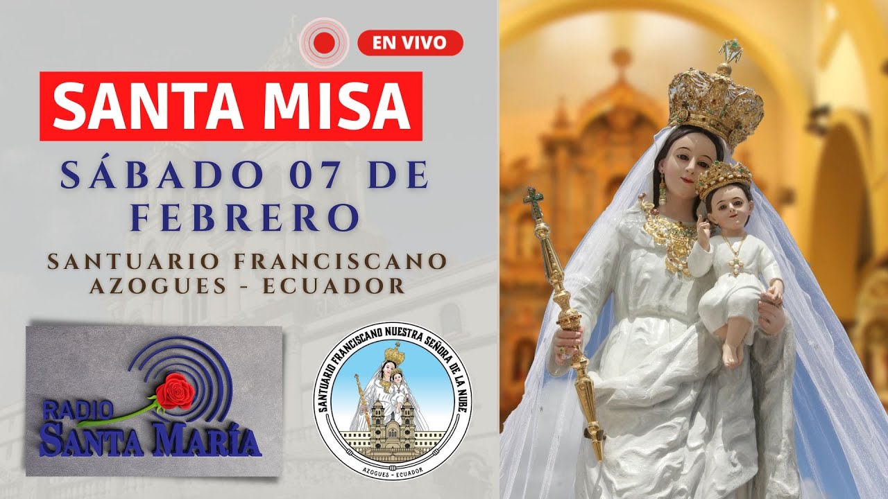 🎥🙏✝️ Santa Misa, Sábado de la cuarta semana del Tiempo Ordinario.