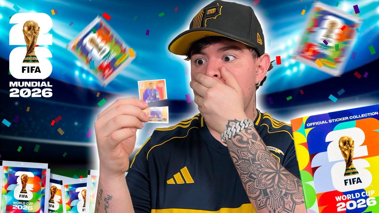 NO PUEDO CREER QUE ROMP&Iacute; &Eacute;STA FIGURITA‼️😱 | COMPLETANDO EL ALB&Uacute;M DEL MUNDIAL🏆 #3