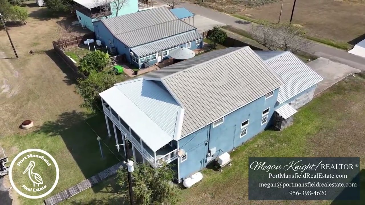 Port Mansfield Texas Compound | Two Homes, Barn & Fisherman’s Paradise on the Laguna Madre