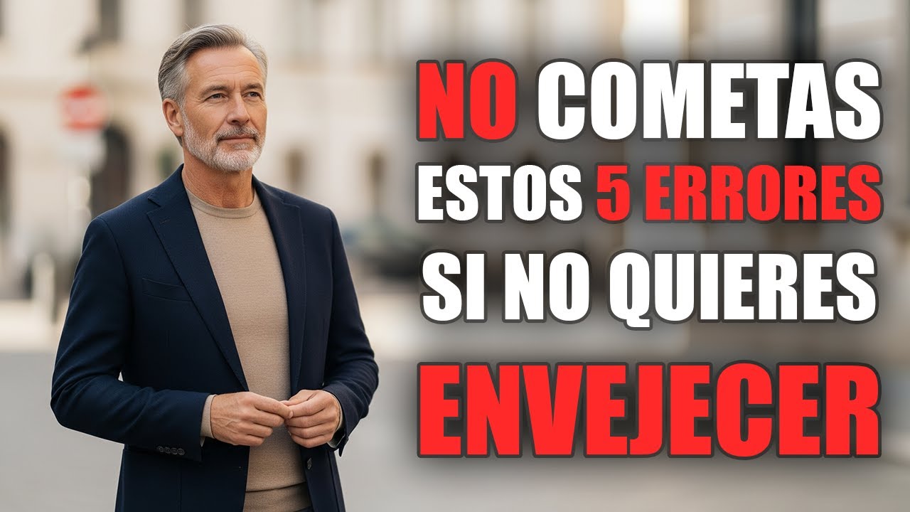 5 Errores que Te Hacen Parecer Mayor | Moda Masculina | Elegancia Masculina