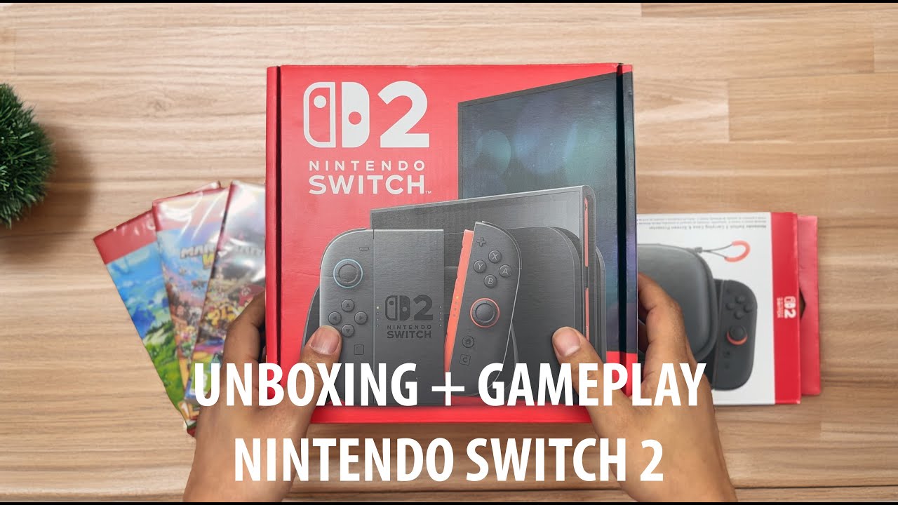 Unboxing & First Impression | Nintendo Switch 2 Unboxing and Gameplay Mario Kart World