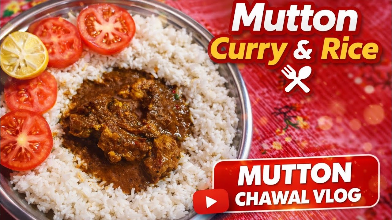 Motton chawal recipe 💯#MuttonChawal #HomeCooking #FoodVlog  #CookingVlog #GharKaKhana  #DailyVlog 