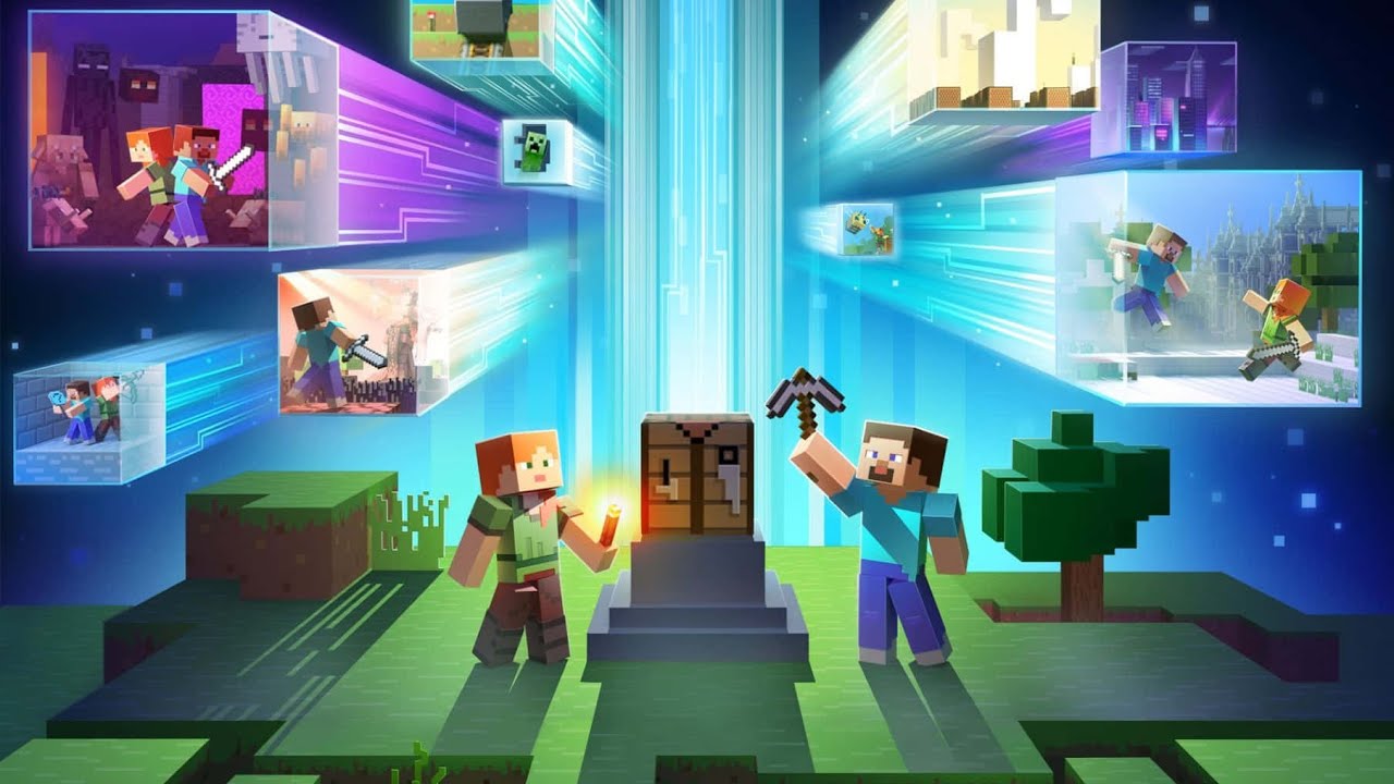 tarde de minecraft con un amigo