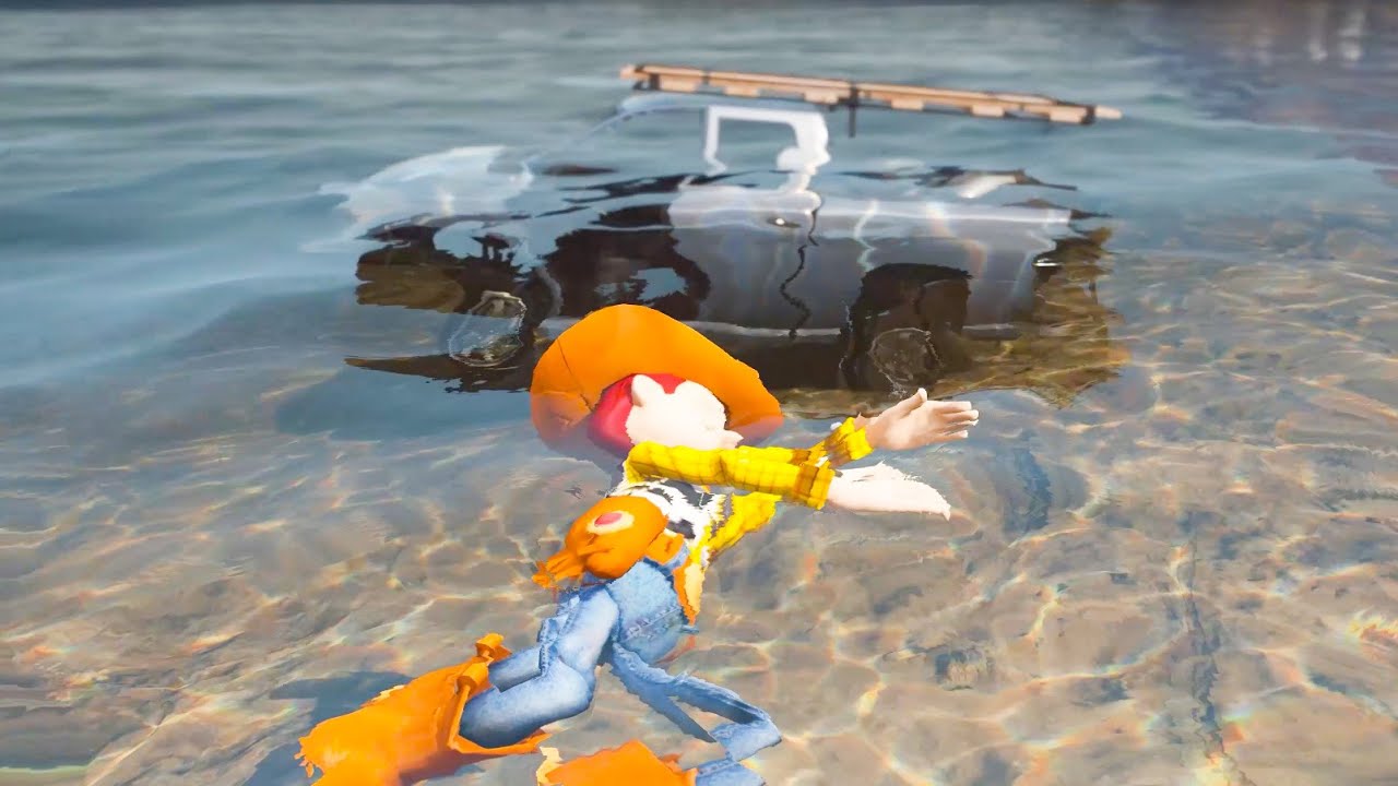 GTA 5 Water Ragdolls WOODY Jumps/Fails ep.2 (Euphoria Physics Funny | Moments)