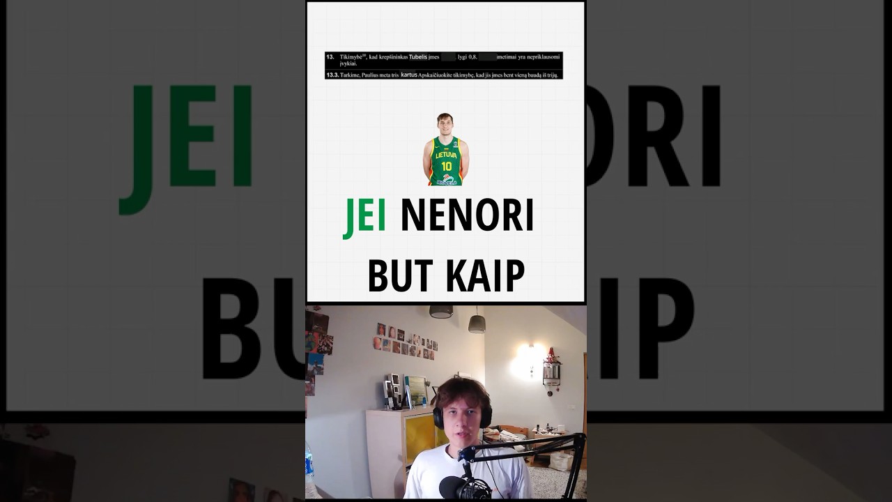 Ačiū Lietuvos rinktinei už nuostabias emocijas:) #korepetitorius #matematika