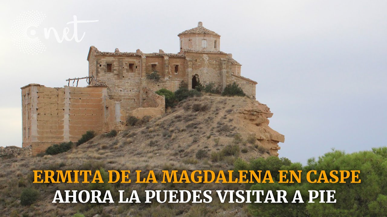 La ermita de LA MAGDALENA en Caspe