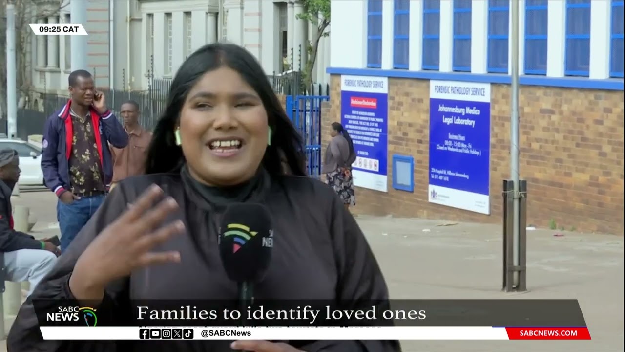 JHB CBD Fire | Families at Hillbrow mortuary left confused by process of identifying loved ones