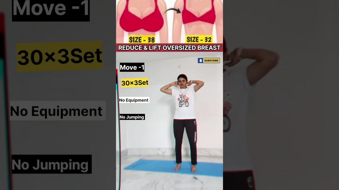 Reduce oversize breast🔥