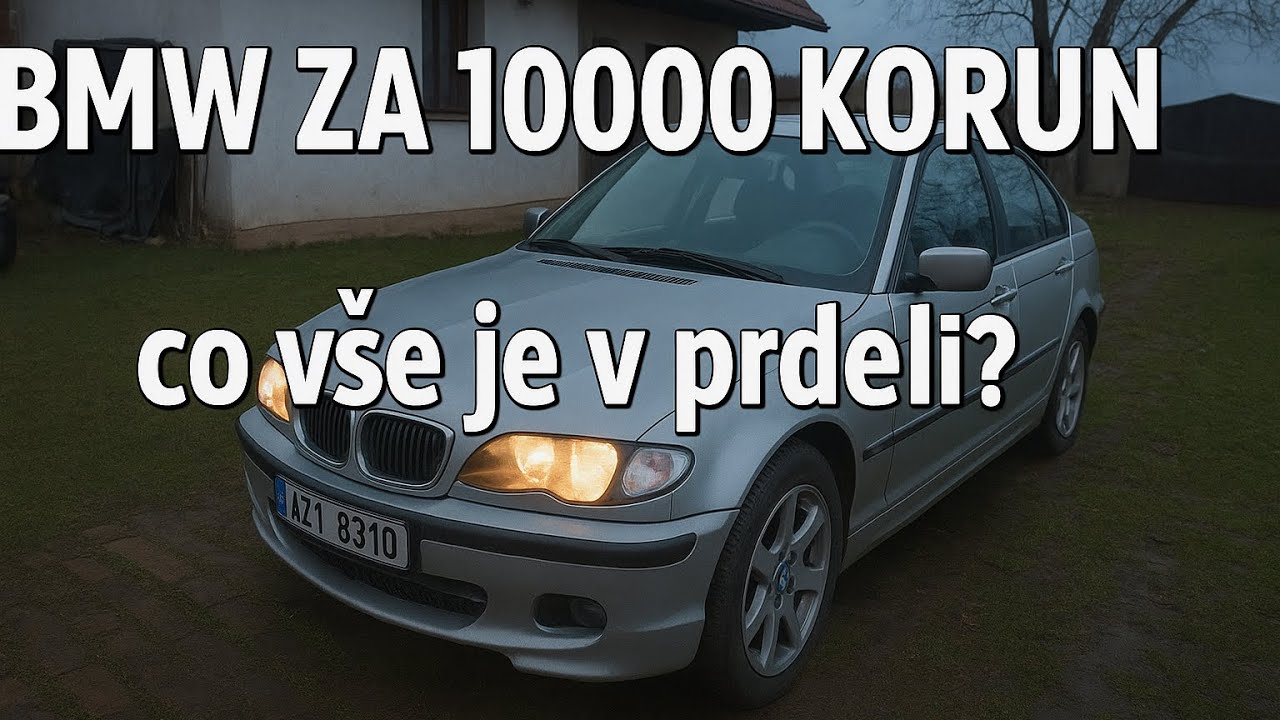 Project SIMIR #1| BMW E46 za 10000 korun | wintercar #cz #lowbudget