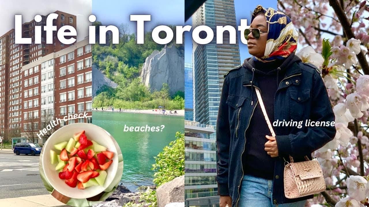 vlog | exploring Toronto as a new immigrant in Canada, settling in, G1 license