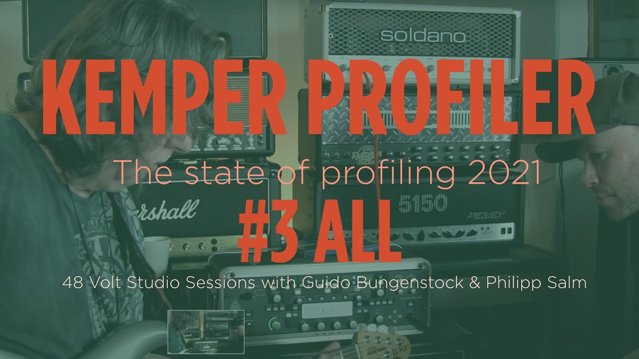 KEMPER PROFILER - Soldano Profiling Session at 48 Volt Studios with Guido Bungenstock