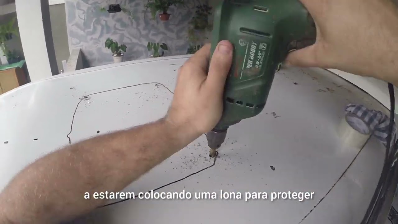 INSTALAÇÃO CLIMATIZADOR PART 1 | CORTEI O TETO DA TOWNER, AGORA VAMOS VER SE FICA FRESCO | TOWNER