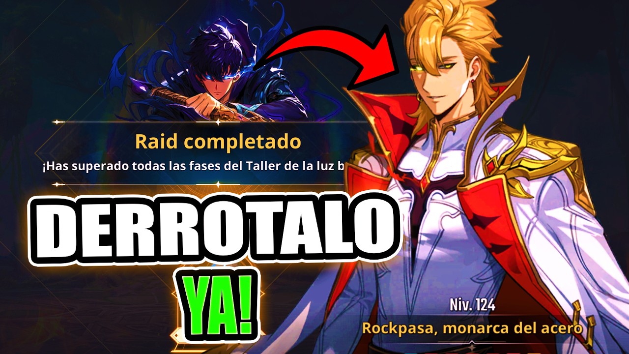 DERROTA a ROCKPASA en NORMAL FÁCILMENTE en Solo Leveling ARISE