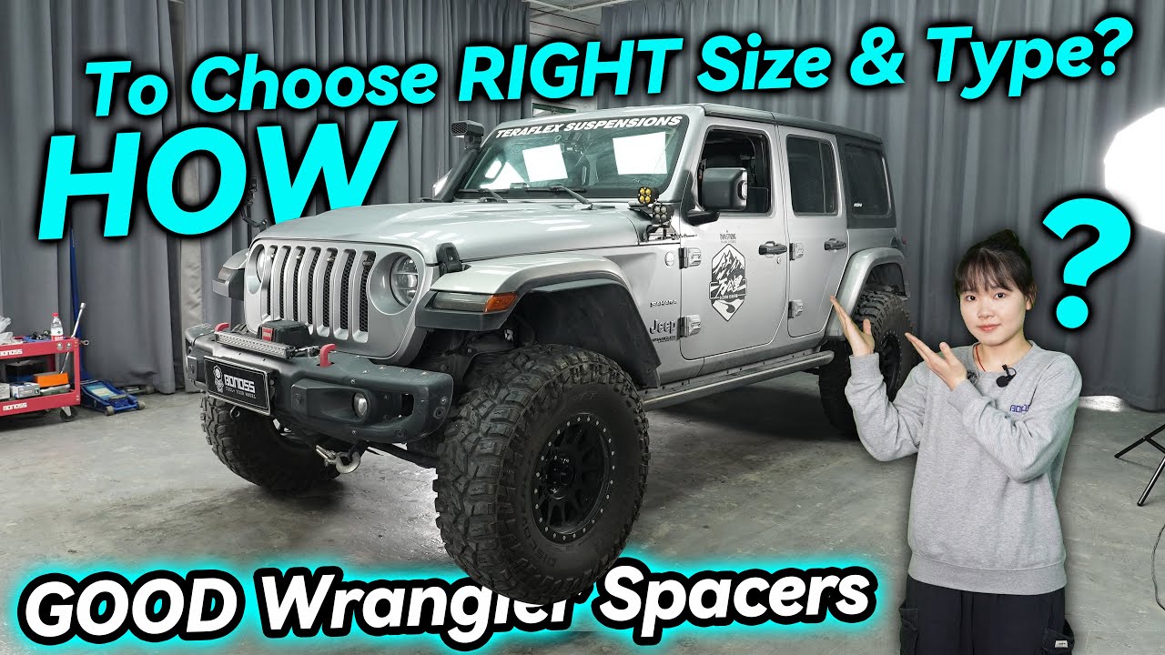 Jeep Wrangler JL/JK Good Wheel Spacers: How to Choose RIGHT Size & Type? - BONOSS
