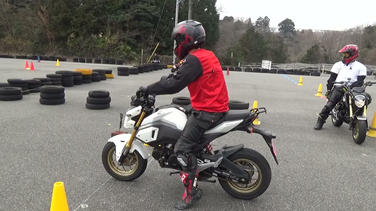 2026年2月15日 ミニカーナ大会 角くん GROM 練習走行14:36