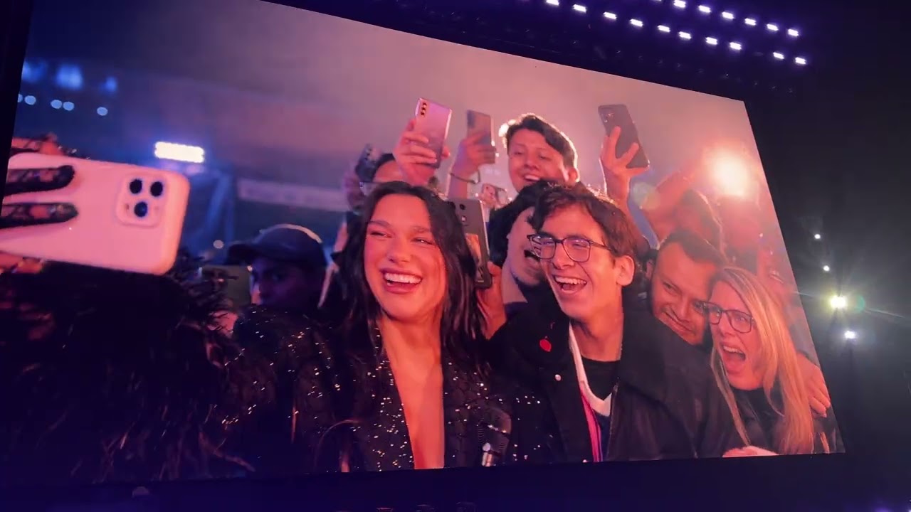 Convivencia con fans Dua Lipa - Radical Optimism Tour Estadio GNP México