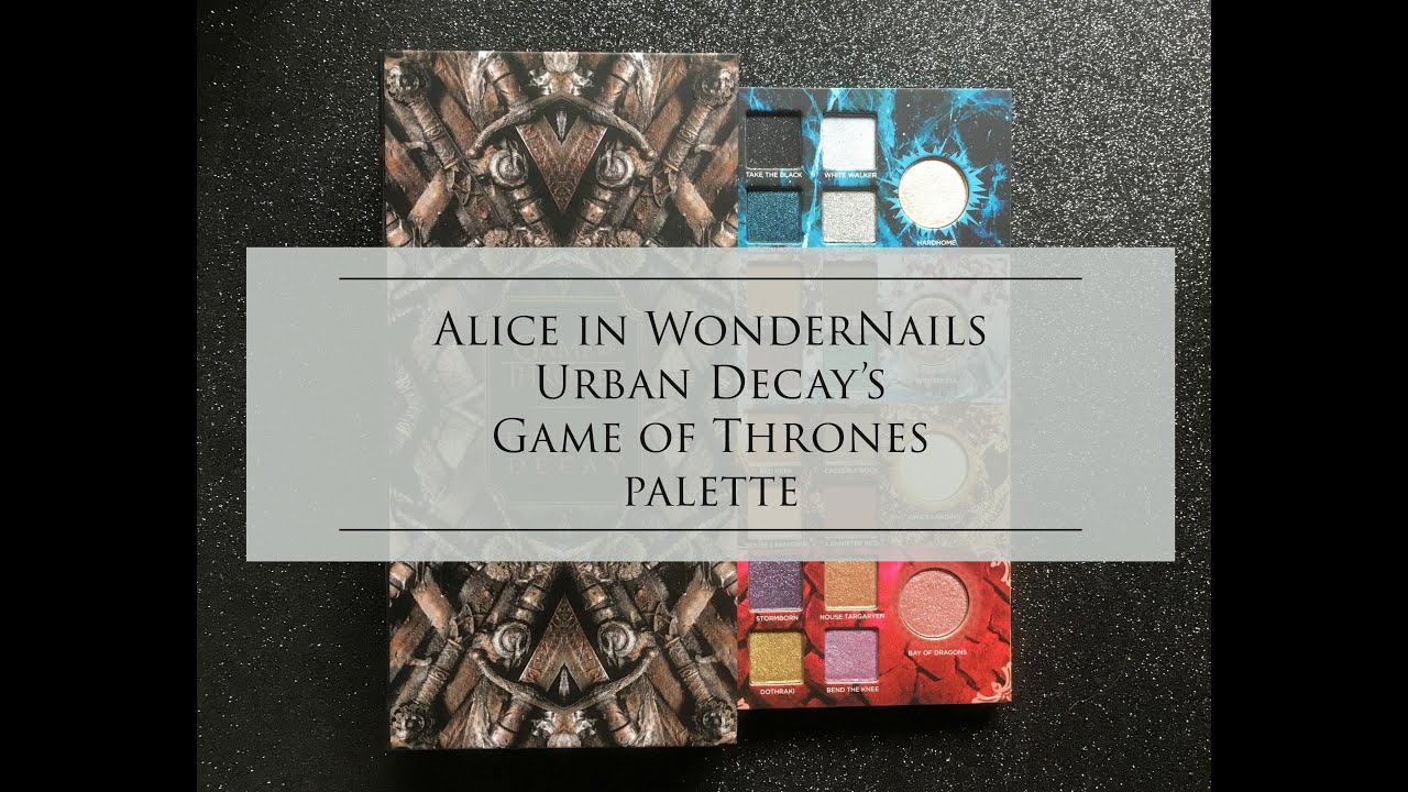Urban Decay Game of Thrones eye palette