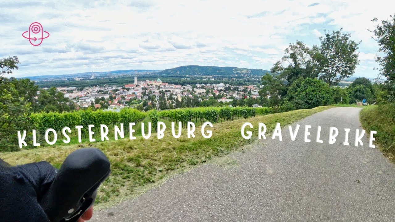 Malerisch! Mit dem Gravelbike hinunter nach Klosterneuburg