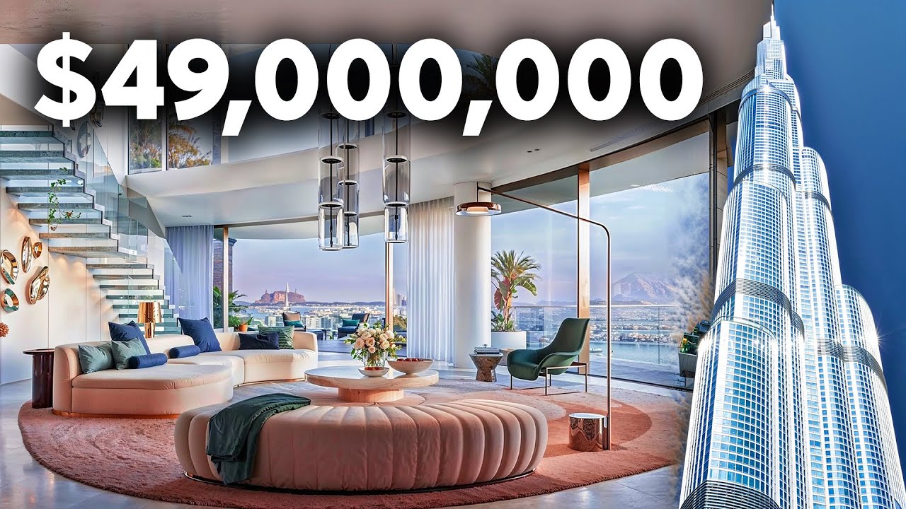 Inside the $49 Million Penthouse at the Top of the Burj Khalifa