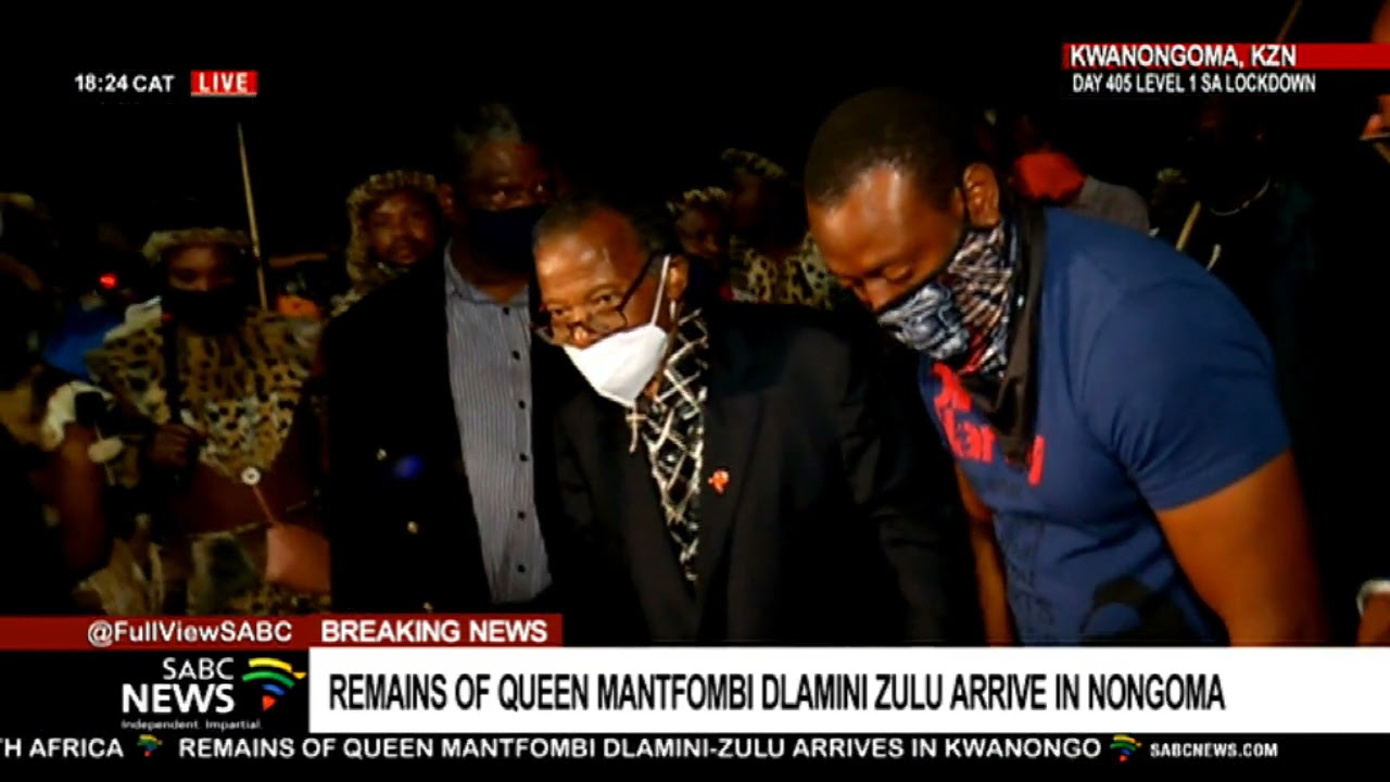 Queen Mantfombi Dlamini Zulu | A hive of activity as Her Majesty's remains arrive