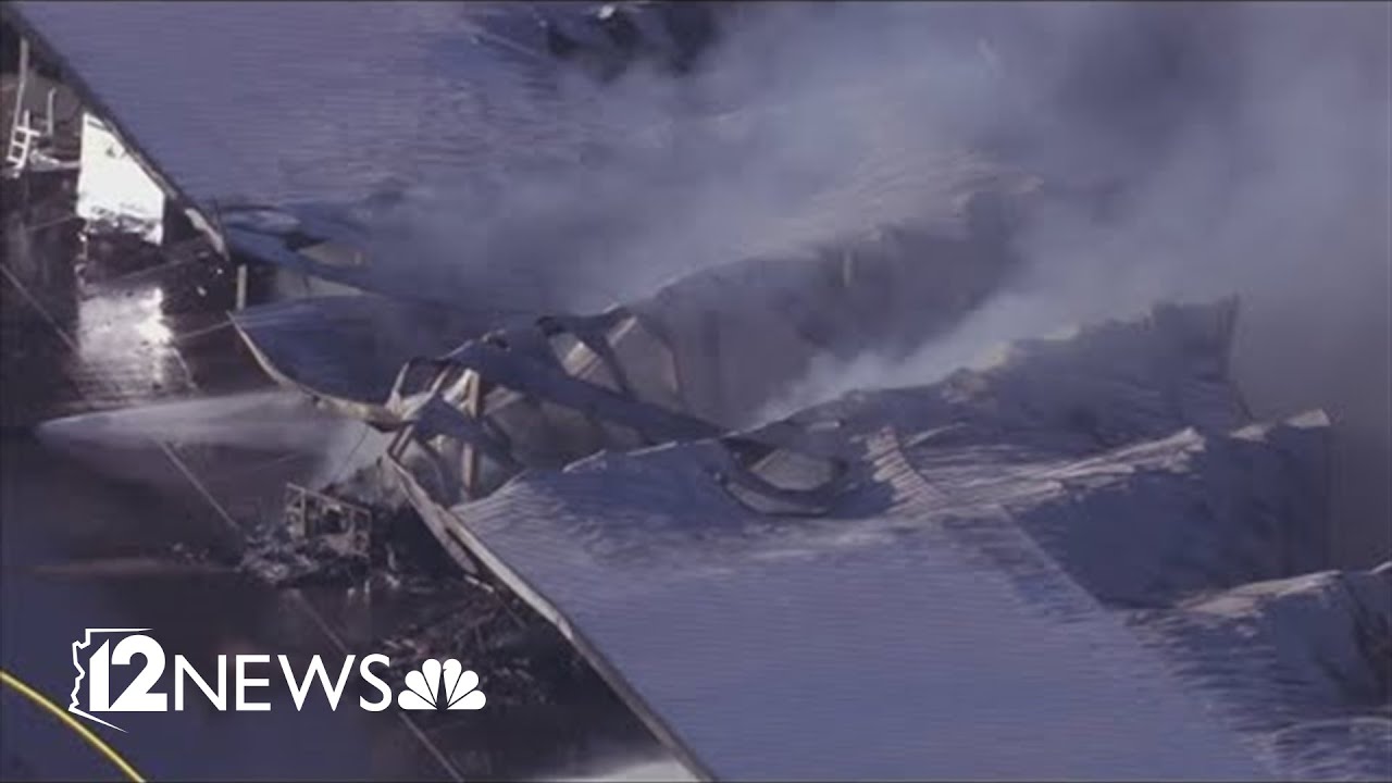 Several RVs catch fire in East Valley