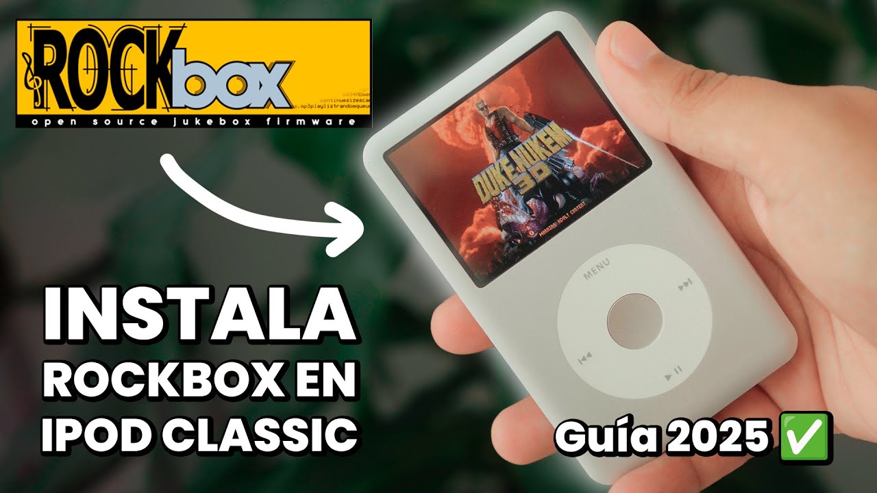 Cómo instalar ROCKBOX en tu iPod Classic | Guía 2025 Paso a Paso ✅