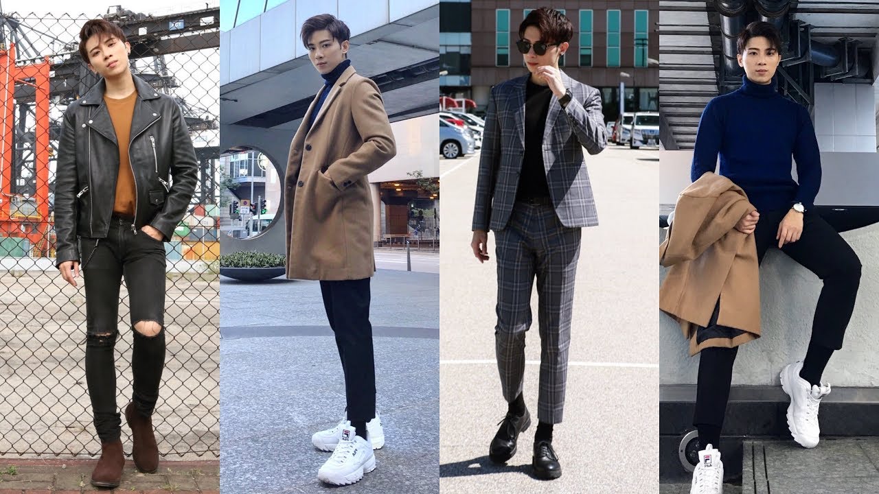 4 Easy Outfits for Men 2023 | Men's Oufit &Hair  | Menswear  Inspiration | 男士冬季衣著穿撘 ISSAC YIU