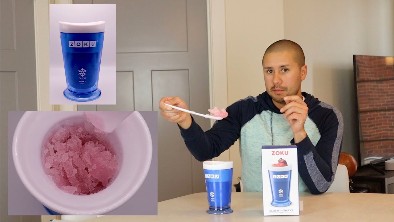 Can This Frozen Cup Actually Turn Any Drink Into A Slushy?... ZOKU Slush and Shake Maker