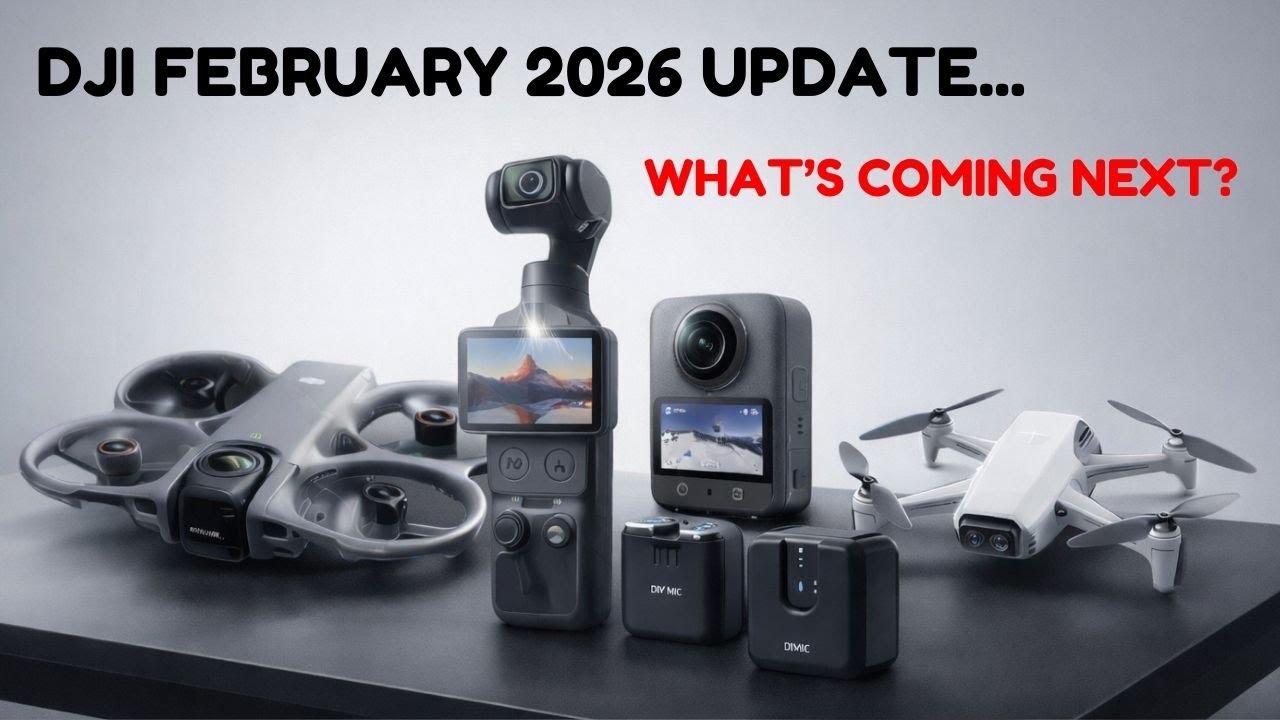 Обновление от DJI за февраль 2026 года: Pocket 4, Avata 360 и новые дроны ПОДТВЕРЖДЕНЫ!