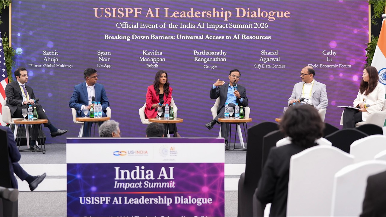 Breaking Down Barriers: Universal Access to AI Resources🫆🌏 | USISPF AI Leadership Dialogue