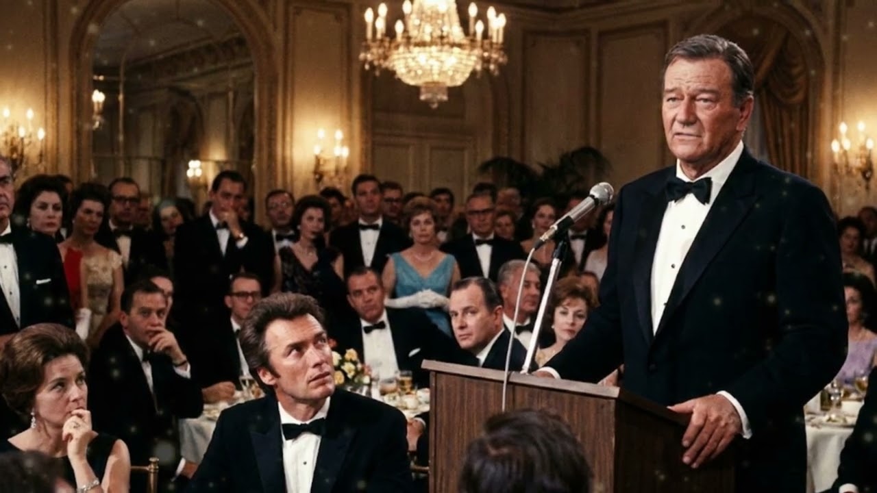 Clint Eastwood Called John Wayne a Hack in Front of 300 People—John's Response Put Him on KNEES