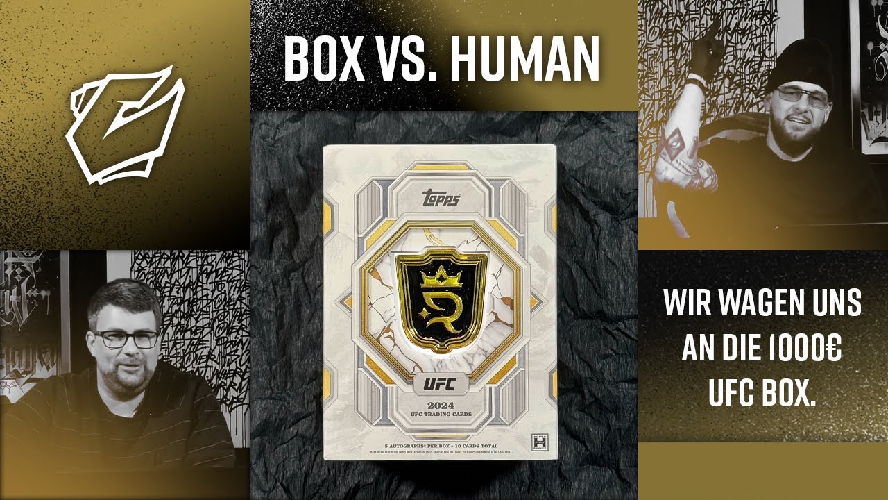 KANN DIE 1000€ UFC BOX WAS? 🔥 ⎮ 2024 - TOPPS ROYALITY UFC ⎮ CARNALITOZ BOX BREAK #7 ⎮ BOX VS HUMAN 🔥