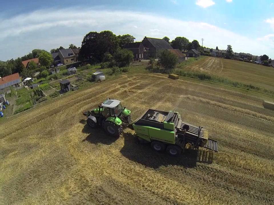 Stro persen 2015 Loonbedrijf C Bons