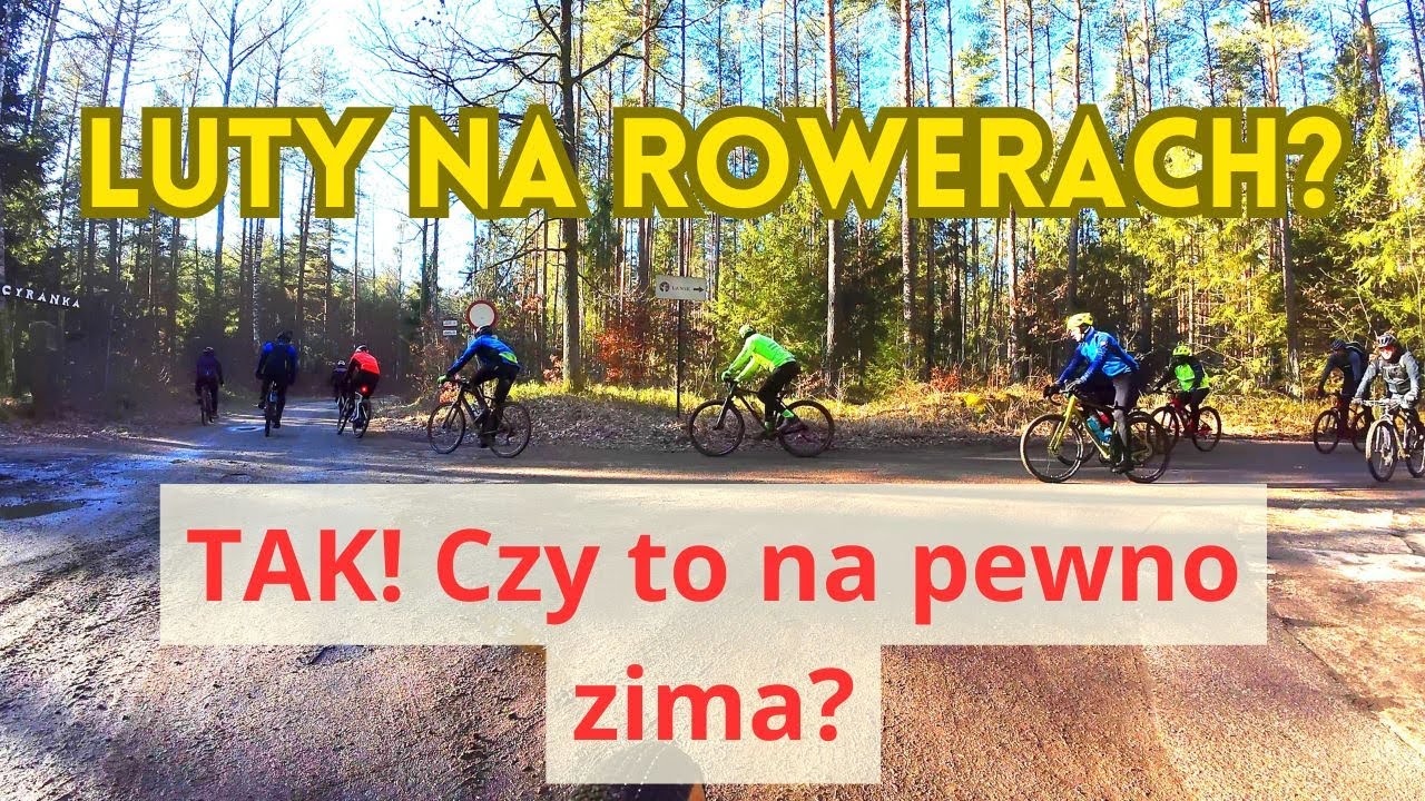 Fenomenalna pogoda rowerowa w lutym na gravele i mtb.