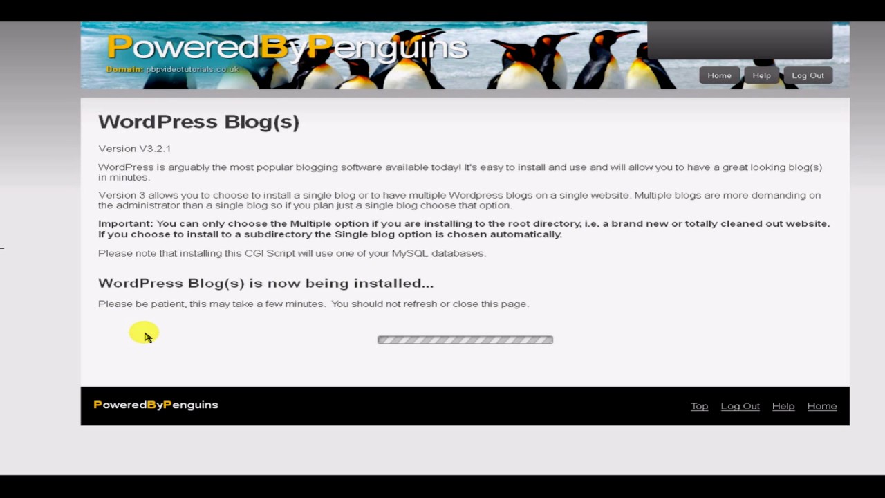How to setup Wordpress in a CPanel Hosting | Wordpress | CPanel