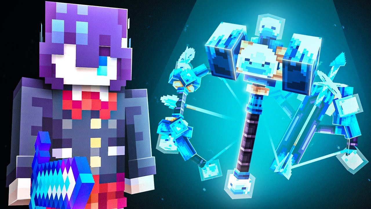 Mình Sở Hữu Bộ Tứ Vũ Khí Sẽ Hủy Diệt Máy Chủ Minecraft SMP Này...