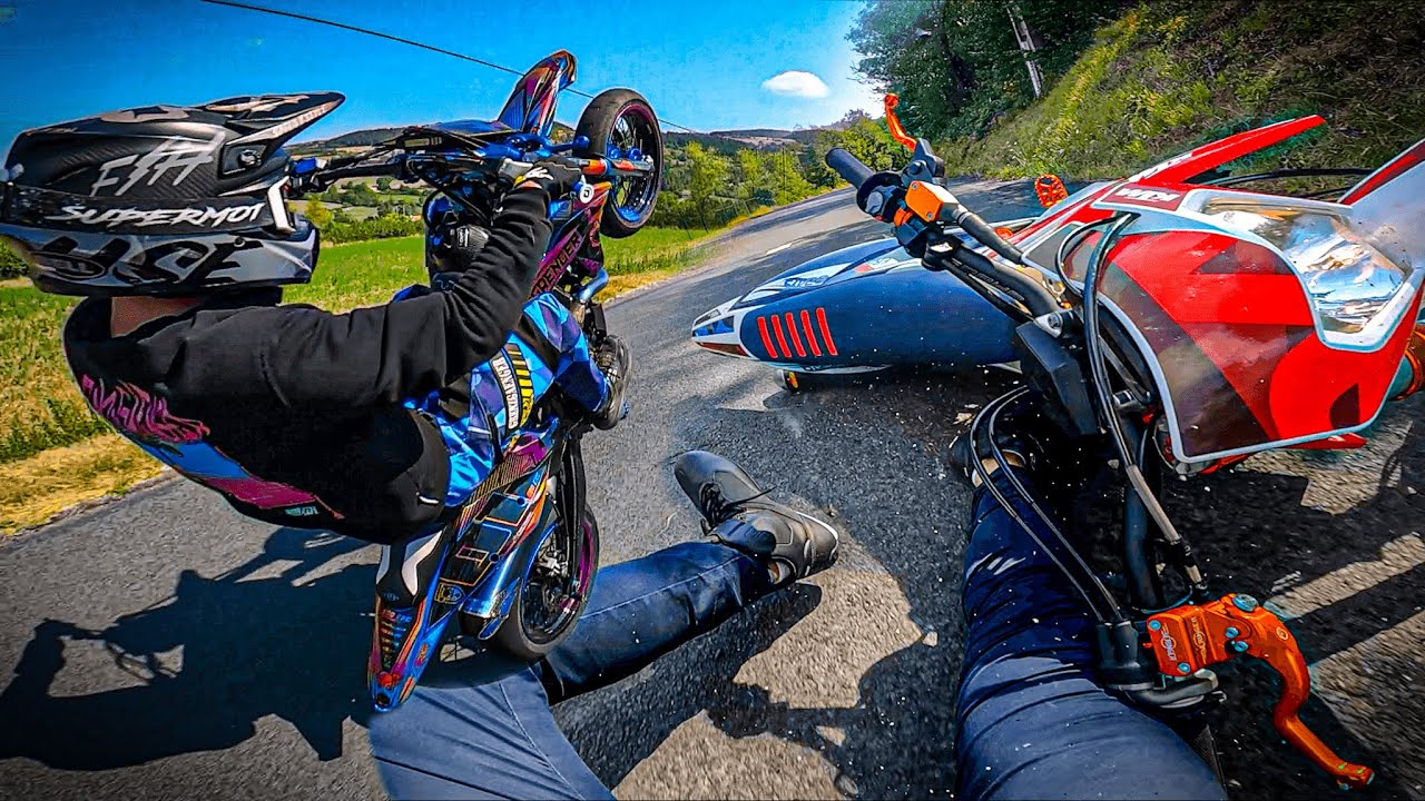🇫🇷FRENCH SUPERMOTO 2023🇫🇷 Ft Rupture 🔥| BikeTrip