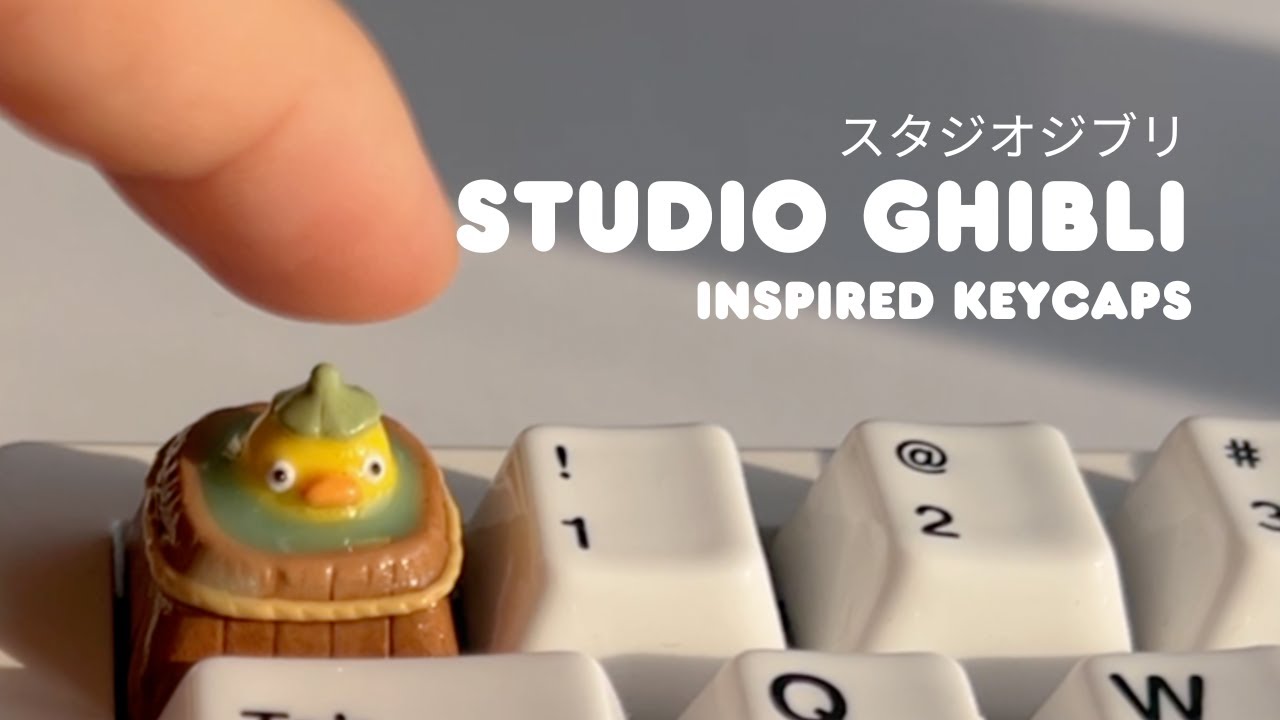 Clay With Me⎥Polymer Clay Studio Ghibli  + Relaxing Art 🌱