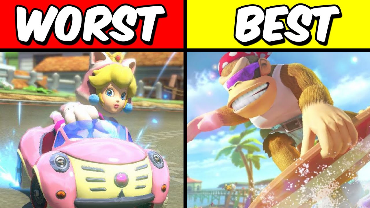 Рейтинг КАЖДОГО персонажа в Mario Kart 8 Deluxe