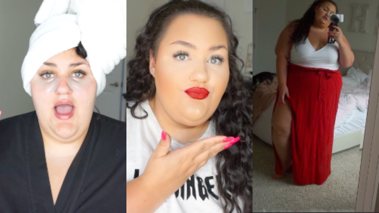 Hair, Makeup, and Plus Size Outfit GRWM!!