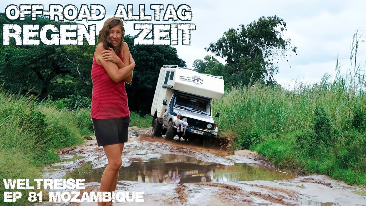 OFF-ROAD MOSAMBIK! SCHLAMMPISTEN statt TRAUMSTRÄNDE | Landcruiser Overlanding Africa | Weltreise #81