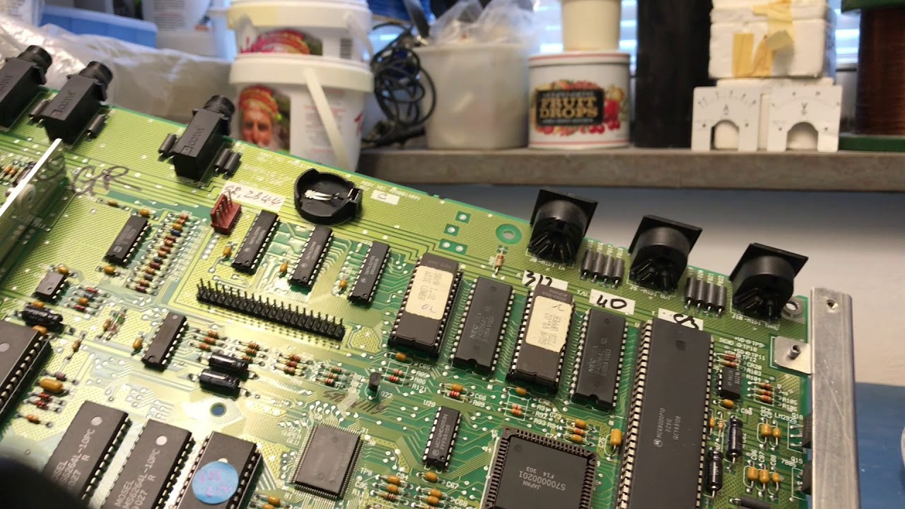 Ensoniq SQ-R battery replacement