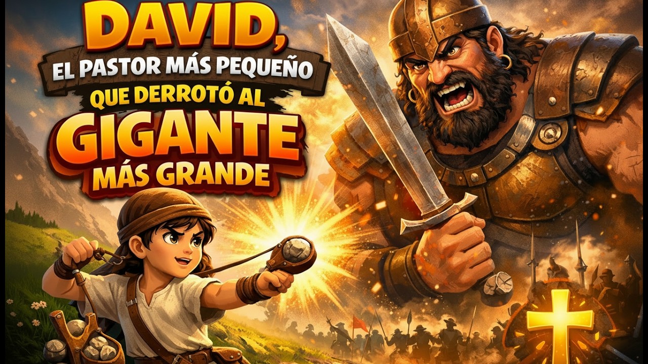 David, el pastor más pequeño que derrotó al gigante más grande
