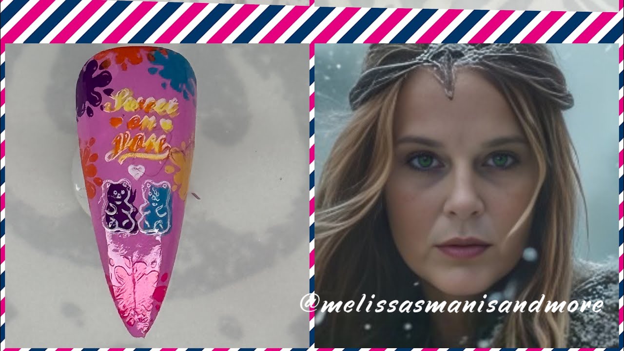 12 Days of Love -Day 4 ❤️ #nails #valentinesnails #nailart #naildesign #fyp #diynails #nailstamping 