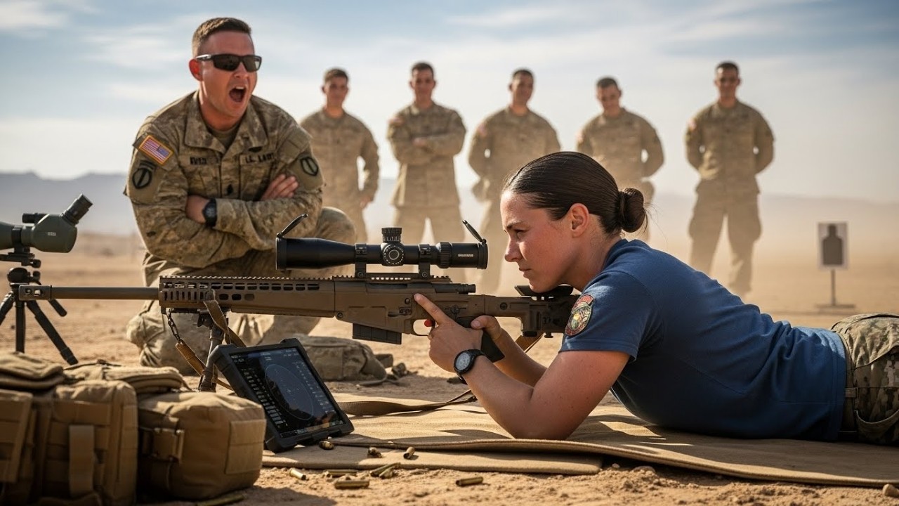 'No One Can Hit that Shot!' Sergeant Screamed at Her, Until She Hit it Twice in a Row