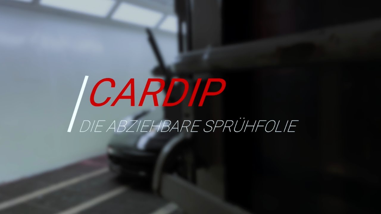 CARDIP die abziehbare Sprühfolie by Prusik ⎮ Wiesbaden ⎮ MS Video Produktion