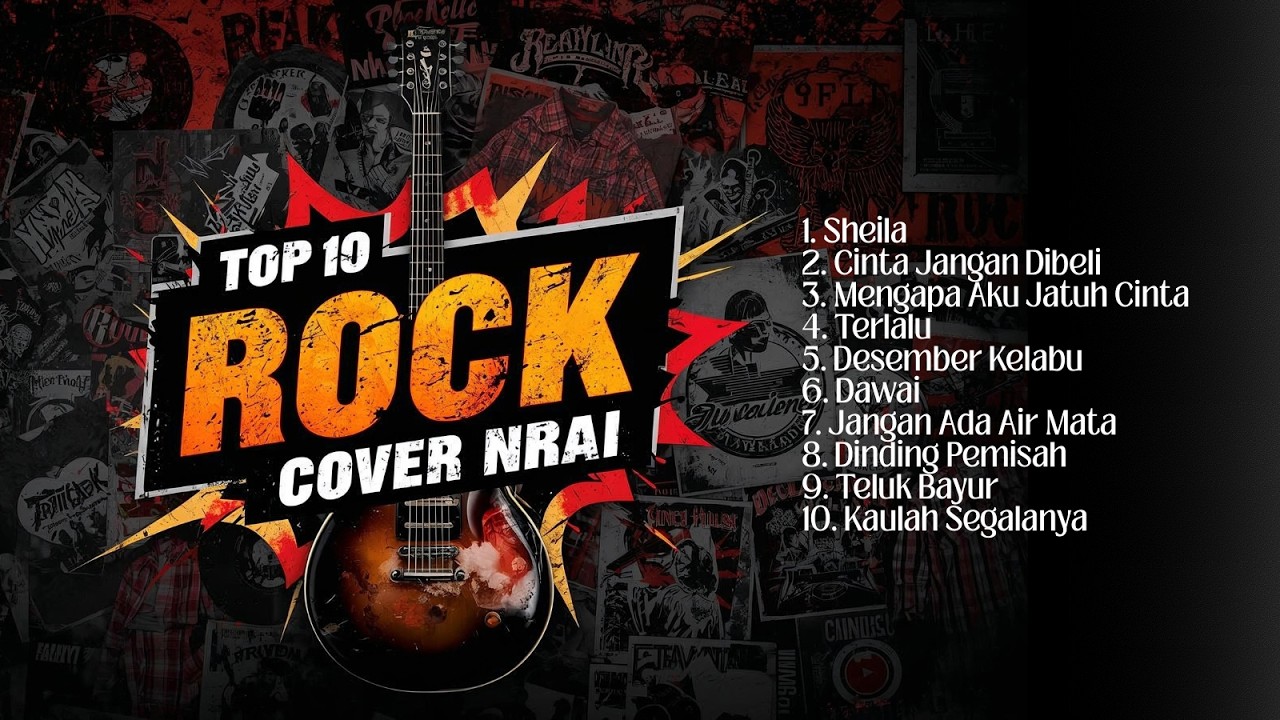 NONSTOP ROCK COVER NOSTALGIA 🎸 10 Lagu Lawas Indonesia Paling Dicari &ndash; NRAI