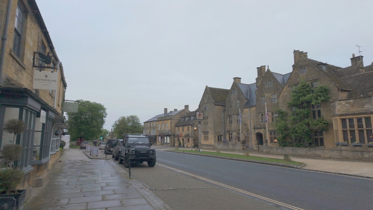 Spring Morning Walk in Broadway, COTSWOLDS: A Visual Journey | Relaxing Cotswold Walking
