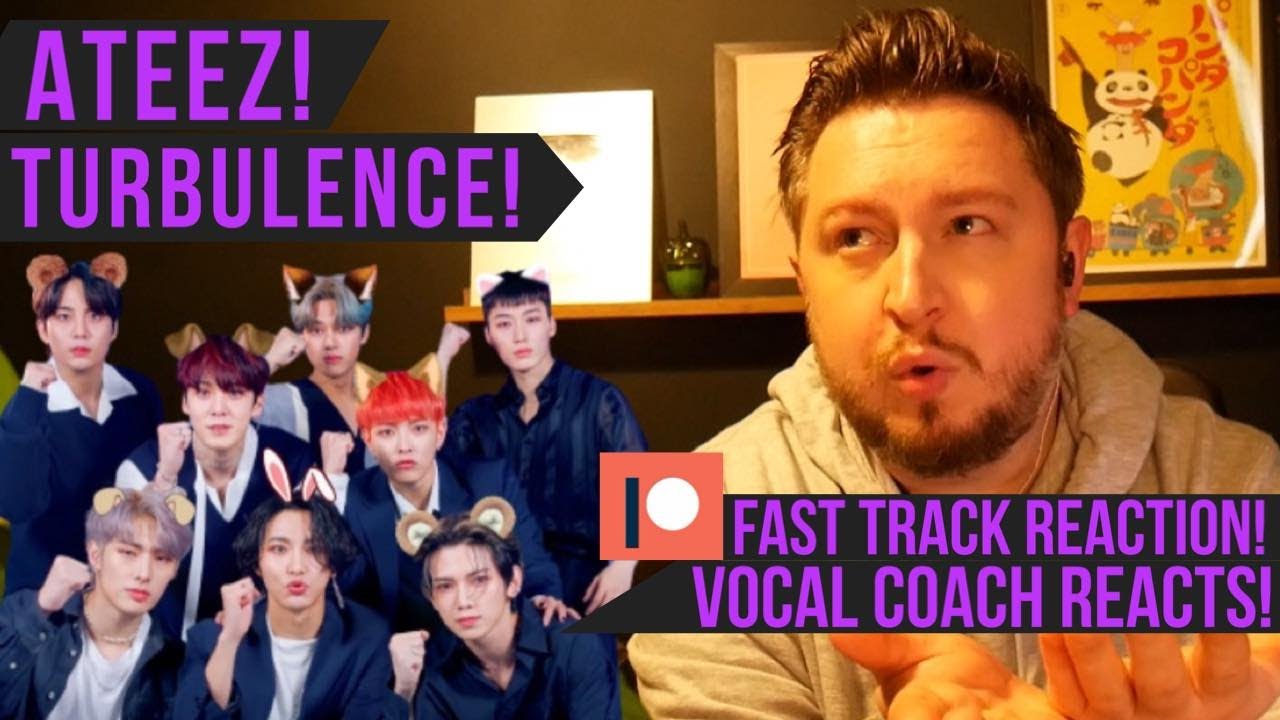 Реакция преподавателя вокала! Ateez! Turbulence! БЫСТРАЯ РЕАКЦИЯ PATREON!