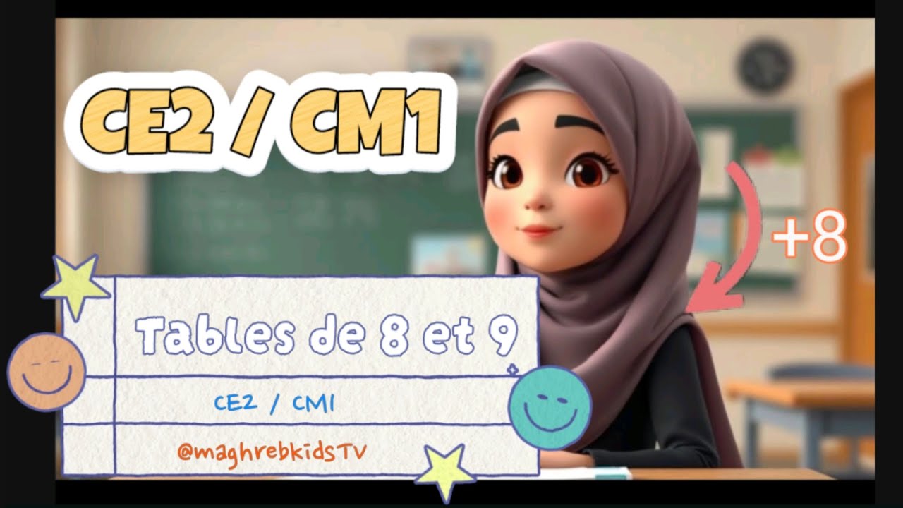 Apprends facilement les tables de 8 et 9 ! ✖️ (CM1)
